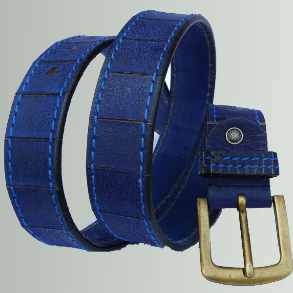 Blue Casual 38mm Full Leather 